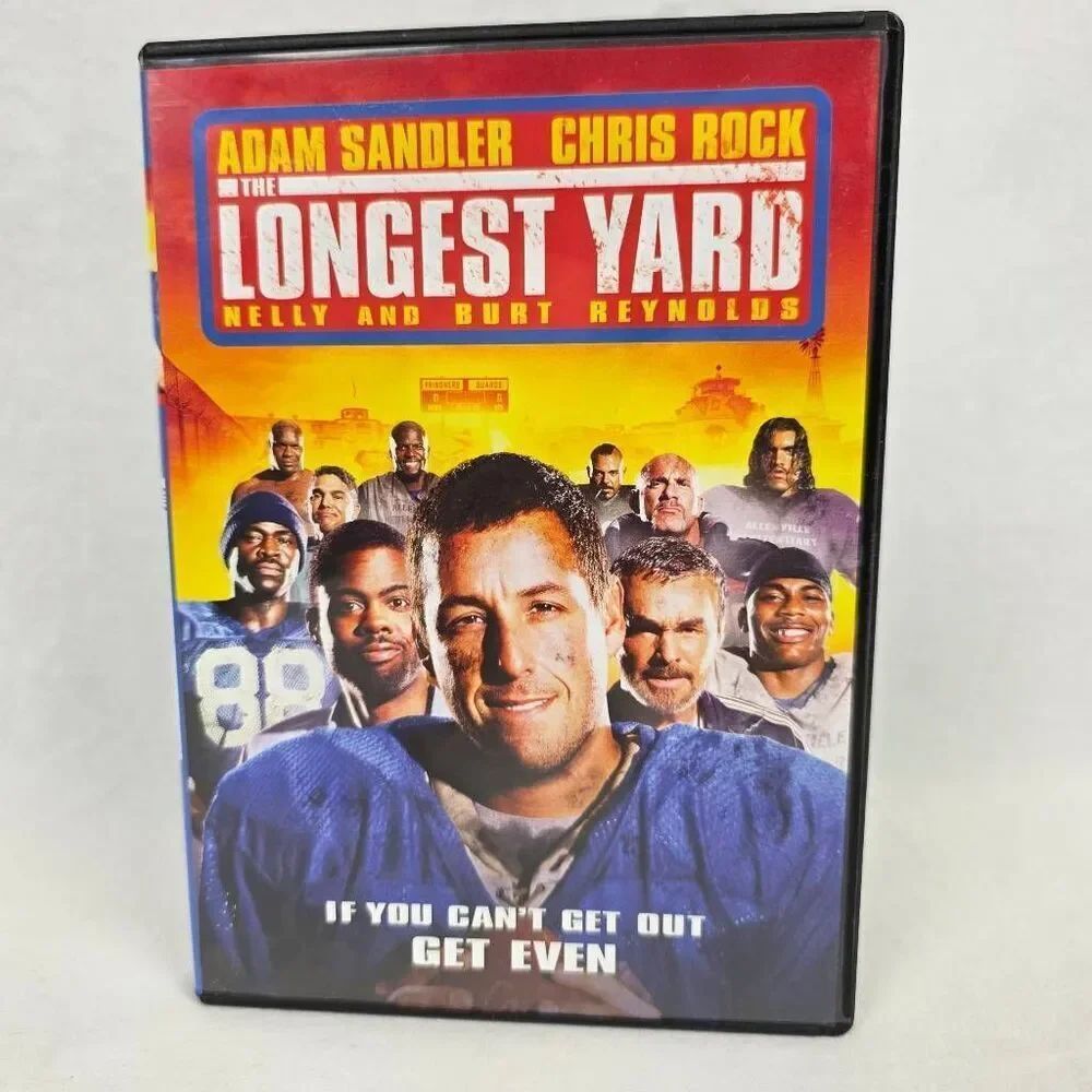 Longest Yard DVD Adam Sandler Comedy Film